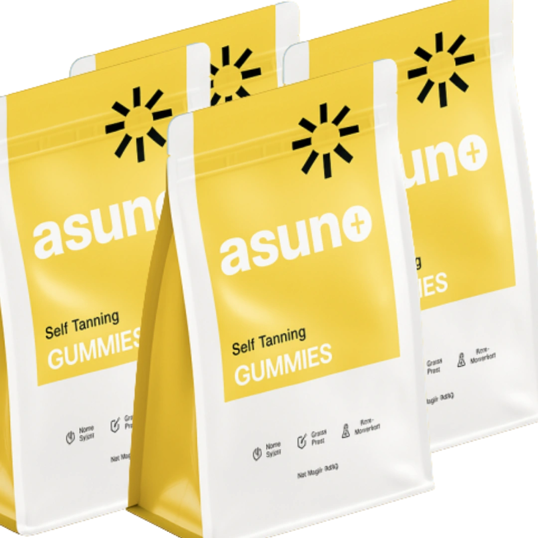 4x Pack of self-tanning gummies